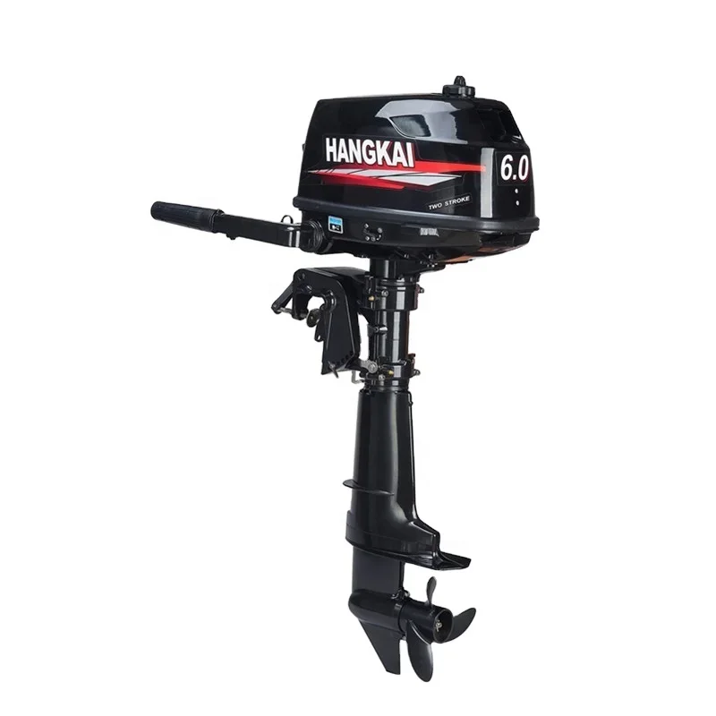 

New Popular Water Cooled HANGKAI 5HP 2 Stroke Outboard Engine For Inflatable Boat