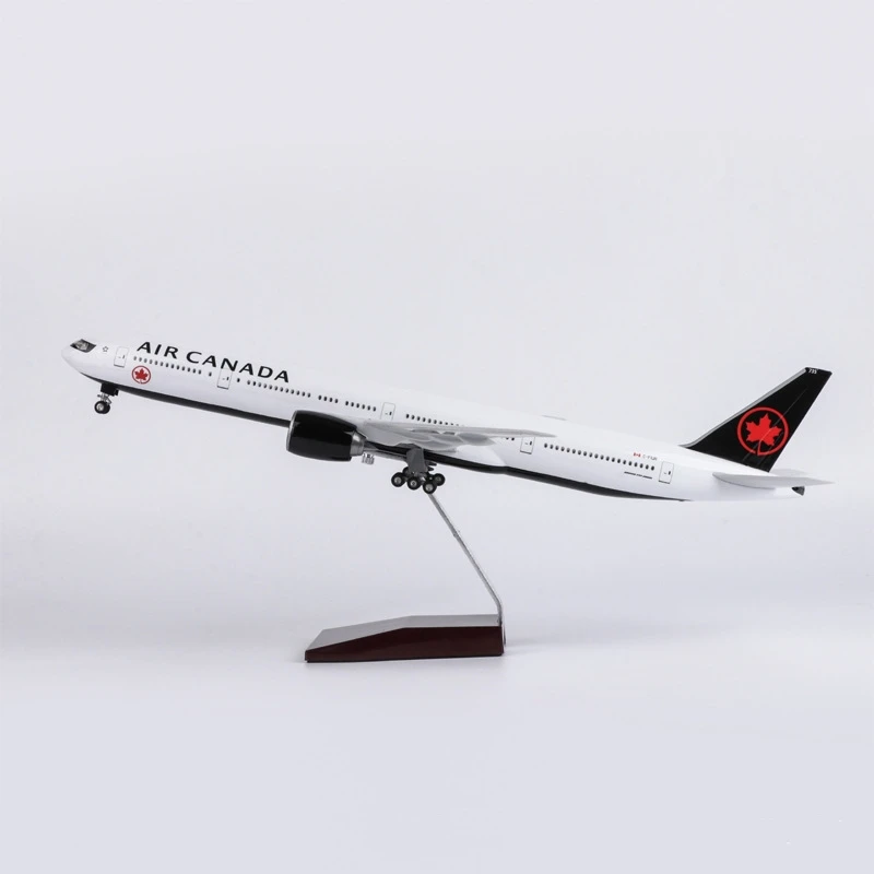 47cm Resin Model Aircraft Canada Airways A320 B777 B787 Airplane Model Kit With Stable Stand For Static Collection Display Gifts