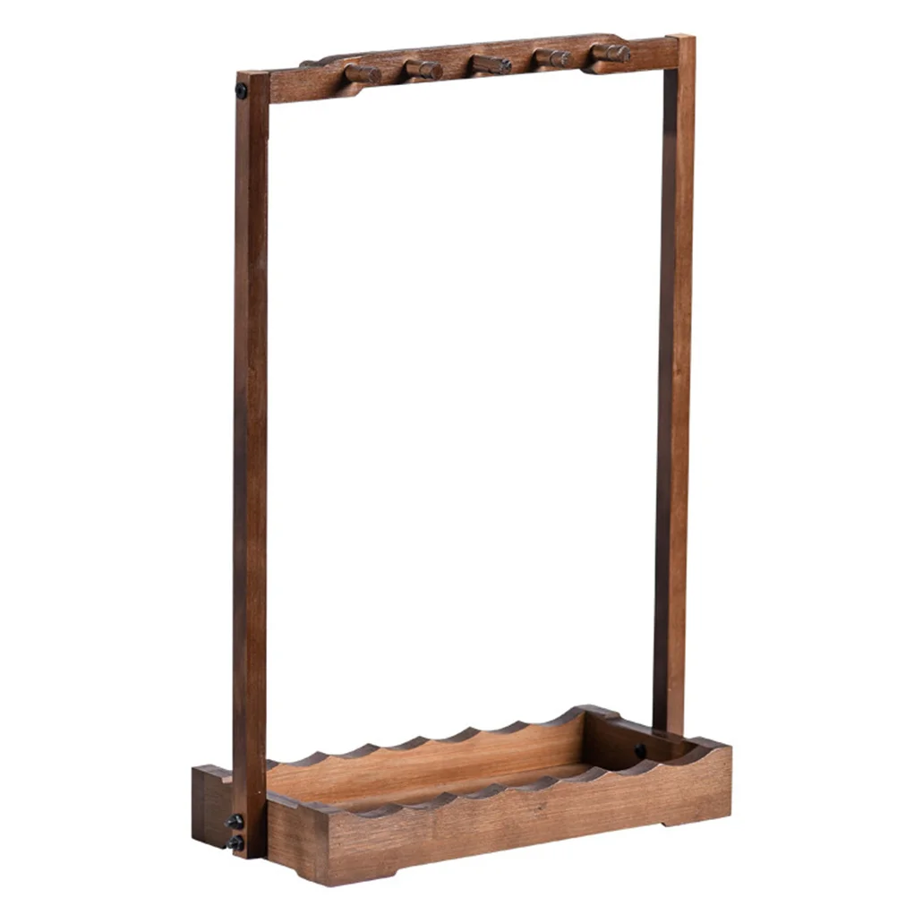 

1Pcs Traditional Style Pen Rack Functional Brush Holder Compact Desktop Decor Ideal for Office School Stationery