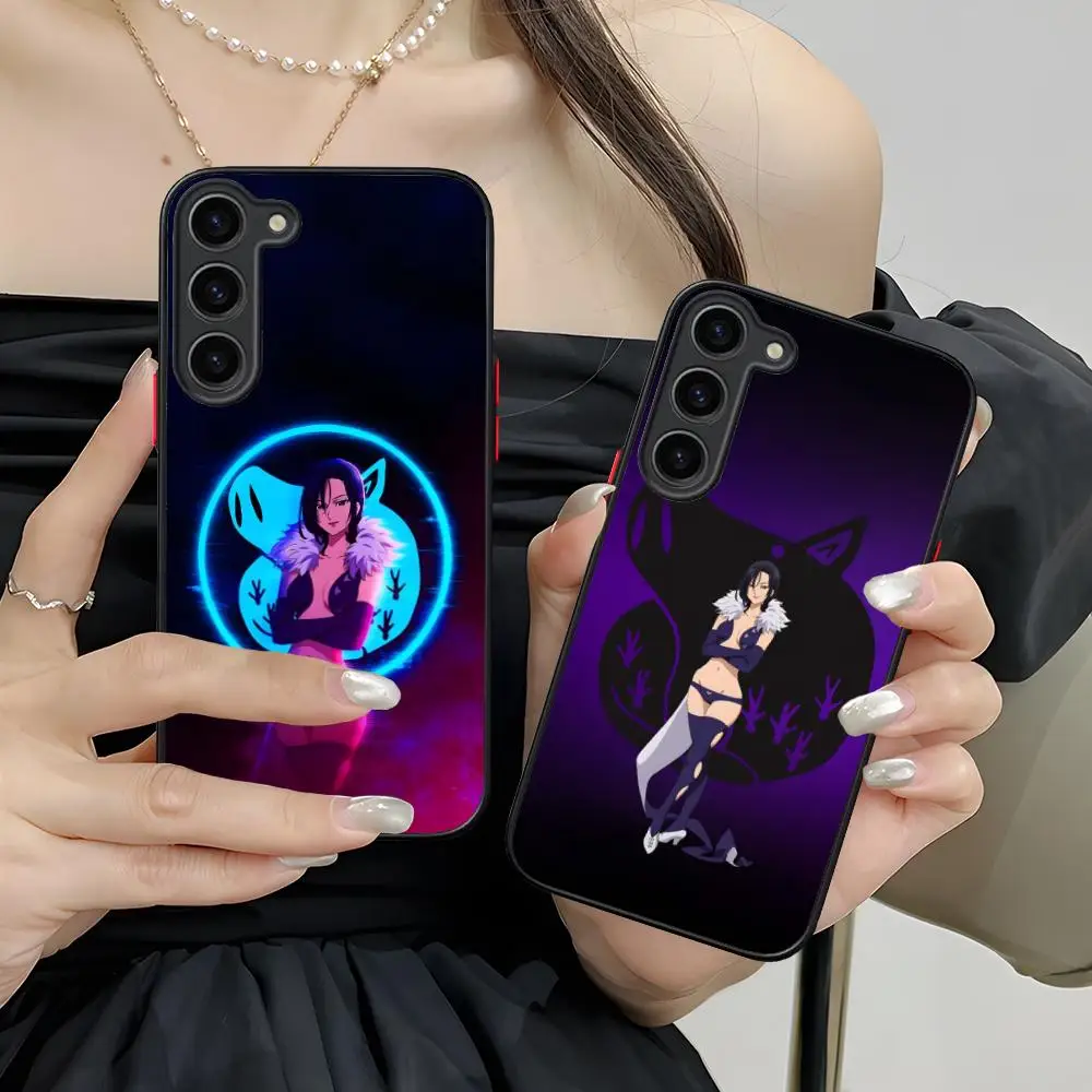Seven Deadly Sins Merlin Phone Case for Samsung Galaxy S26 S25 S24 S23 S22 S21 Plus FE Ultra Skin Feel Shockproof Cover - view 2