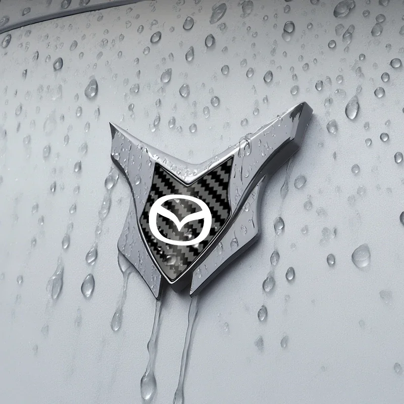 

3D металлические наклейки для автомобилей, персонализированные креативные украшения для экстерьера для Mazda 3, Mazda 6, MX-5