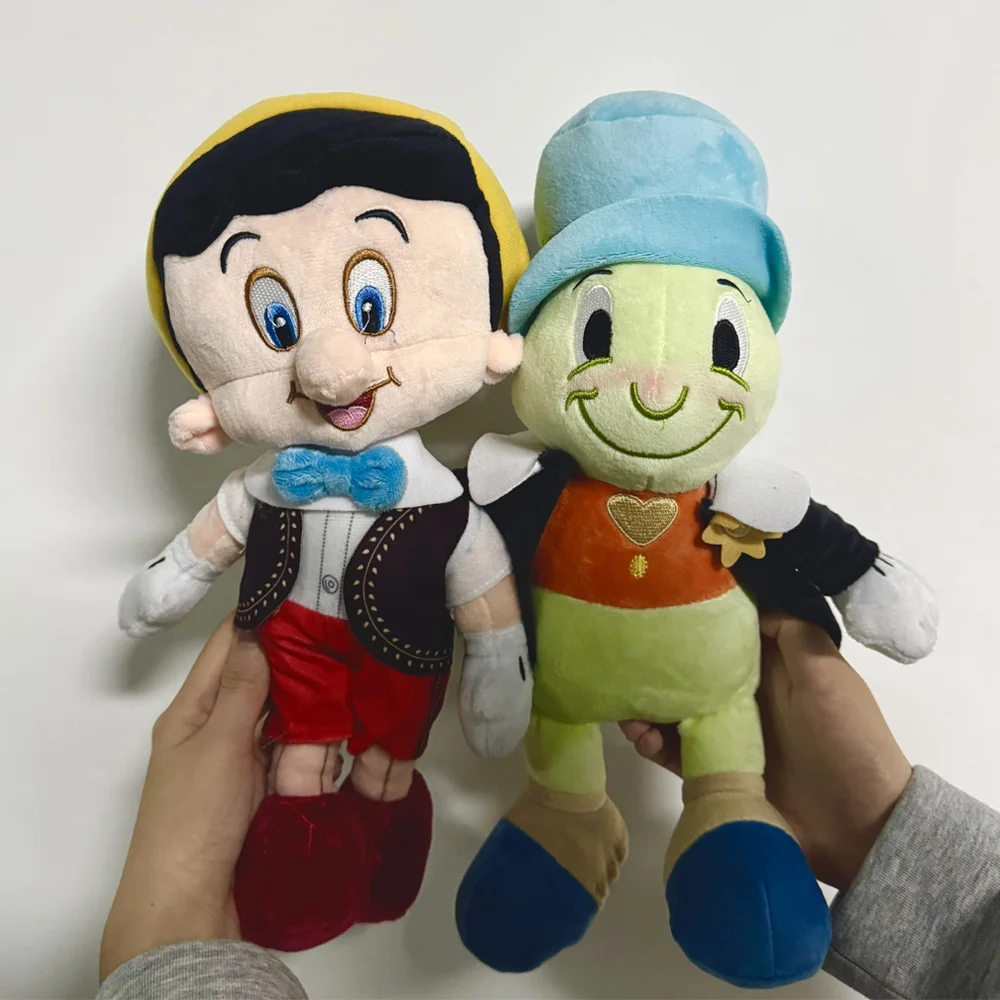 Disney Cartoon Pinocchio Jiminy Cricket Plüschtiere, niedliche Pinocchio Jiminy weiche Plüschtiere, Puppen, Kindergeschenke, Heimdekoration