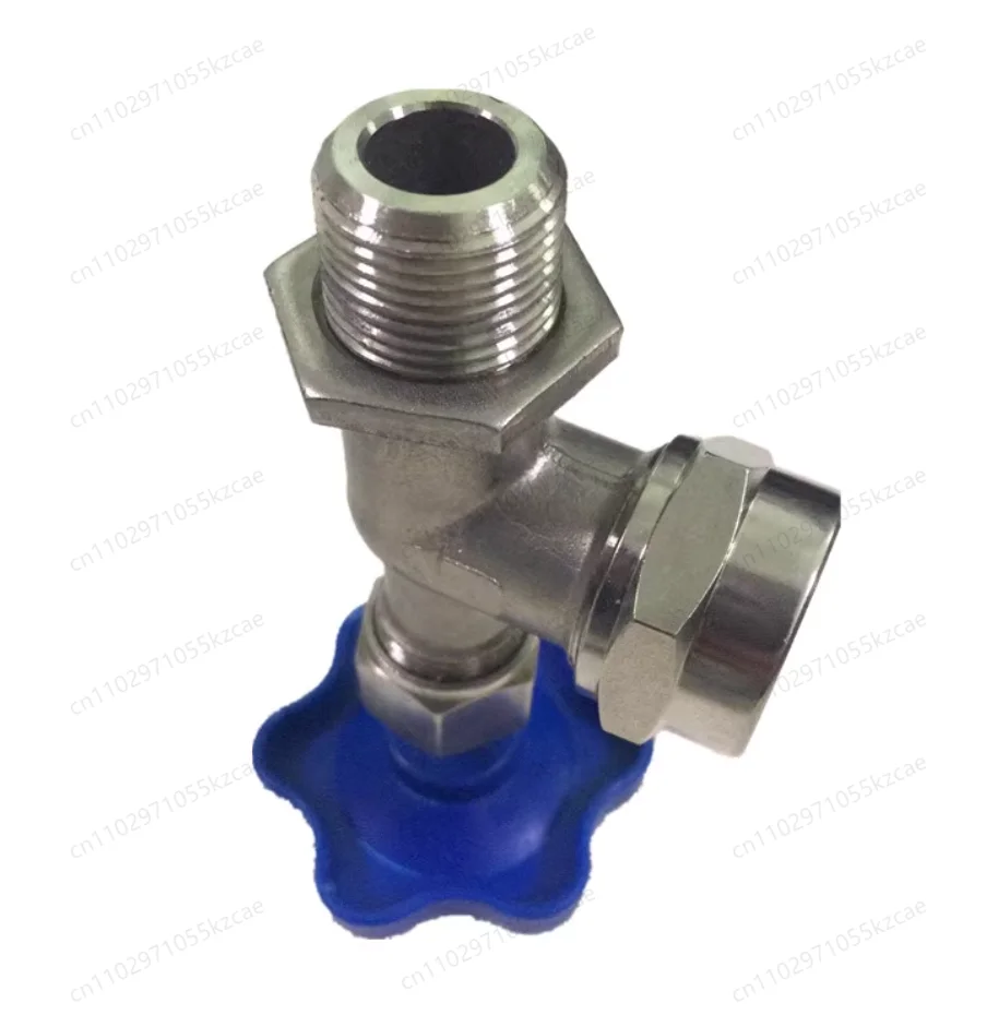 Stainless Steel Water Level Gauge with Quartz Glass Tube, High Temperature Liquid Level Gauge for Boiler