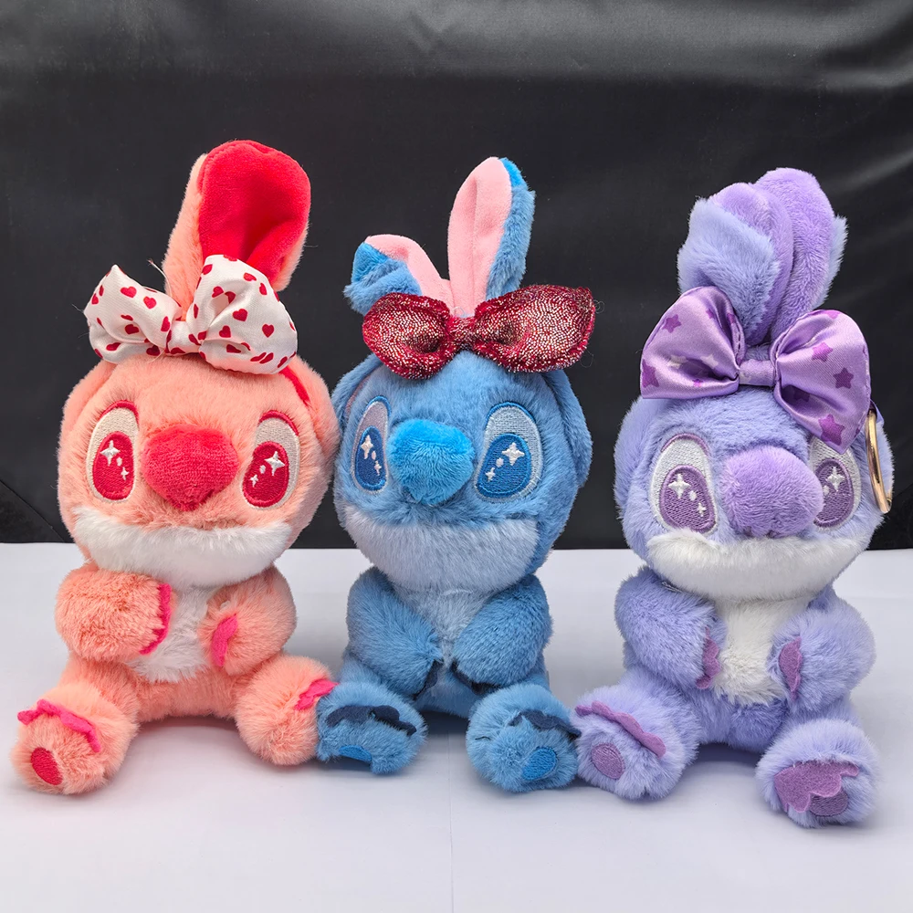 

MINISO New Hot Toys Candy Stitch Series Blind Box Cosbi Keychain Collection Desktop Ornament Trend Cute Doll Gift
