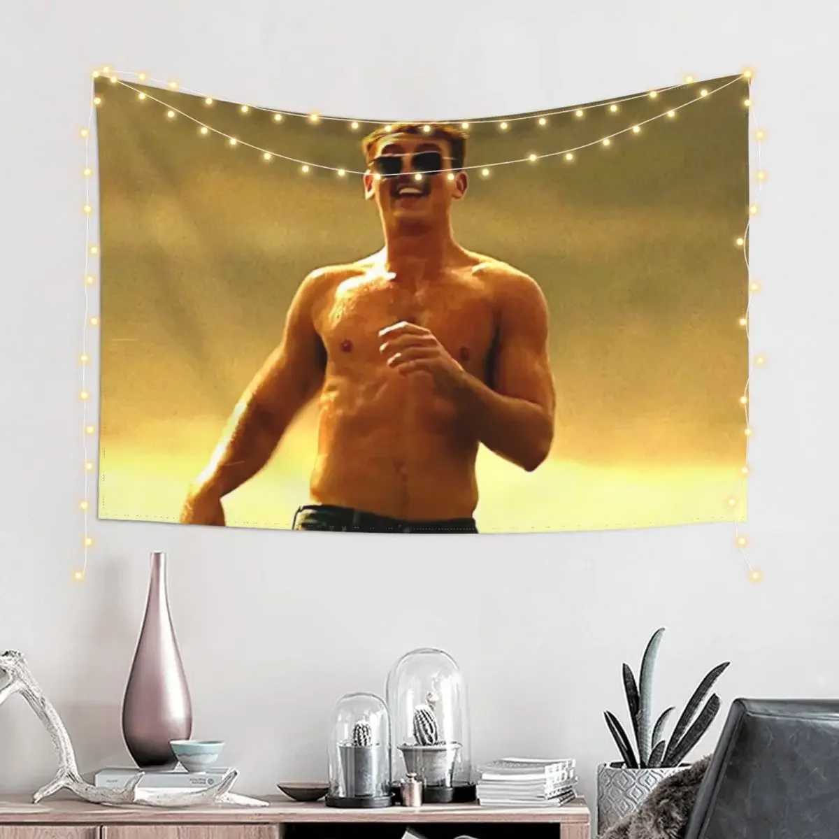 Miles Teller Tapestry Home Decor Aesthetic Decorations For Room Tapestry