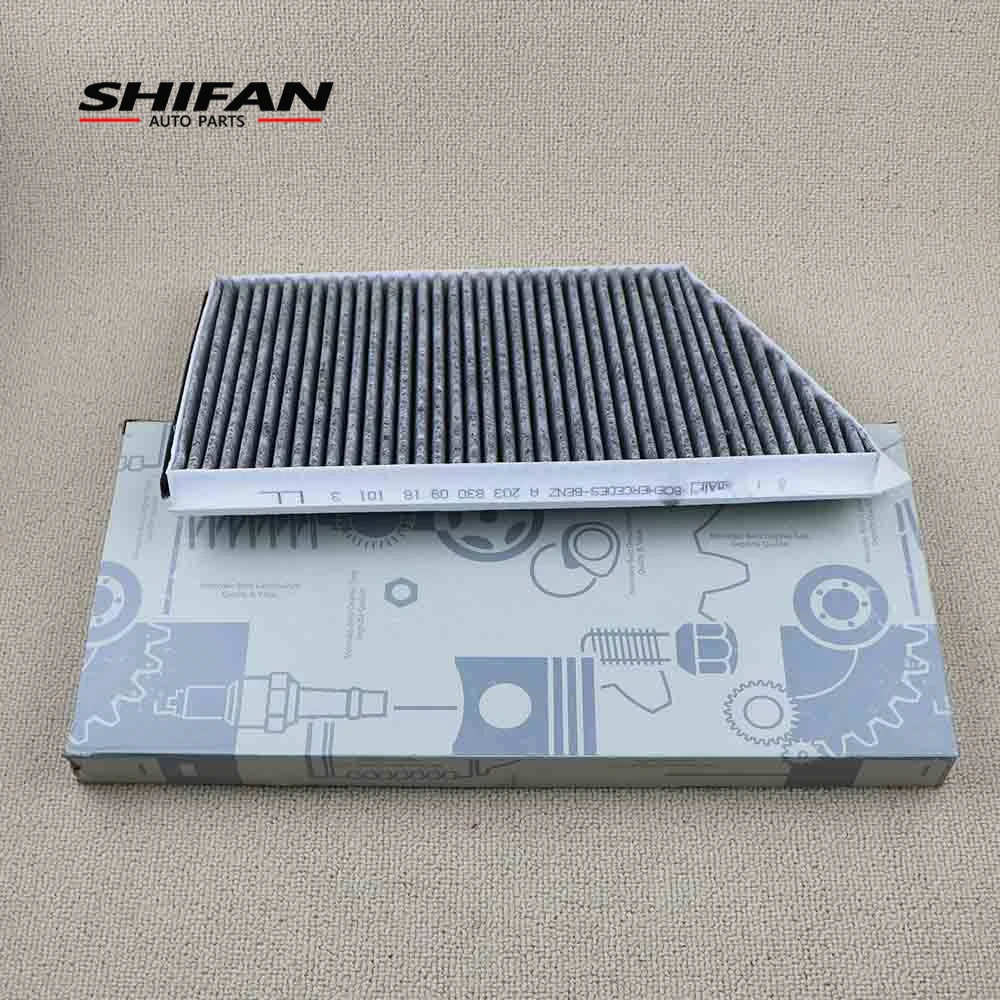 2038300118 Car Air Filter For Mercedes Benz C240 C32 C230 C55 CL55 CL500 CLK500 W203 W209  A2038300118 A2038300918 2038300918