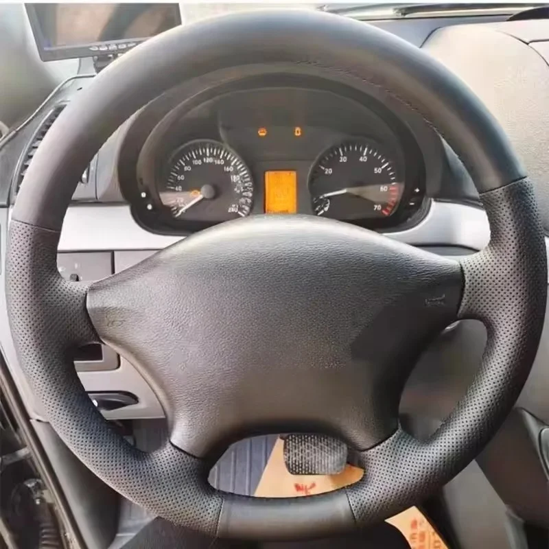 

Customize DIY Microfiber Leather Car Steering Wheel Cover For Mercedes Benz Viano W639 Vito 2003-2014 Sprinter Car Accessories