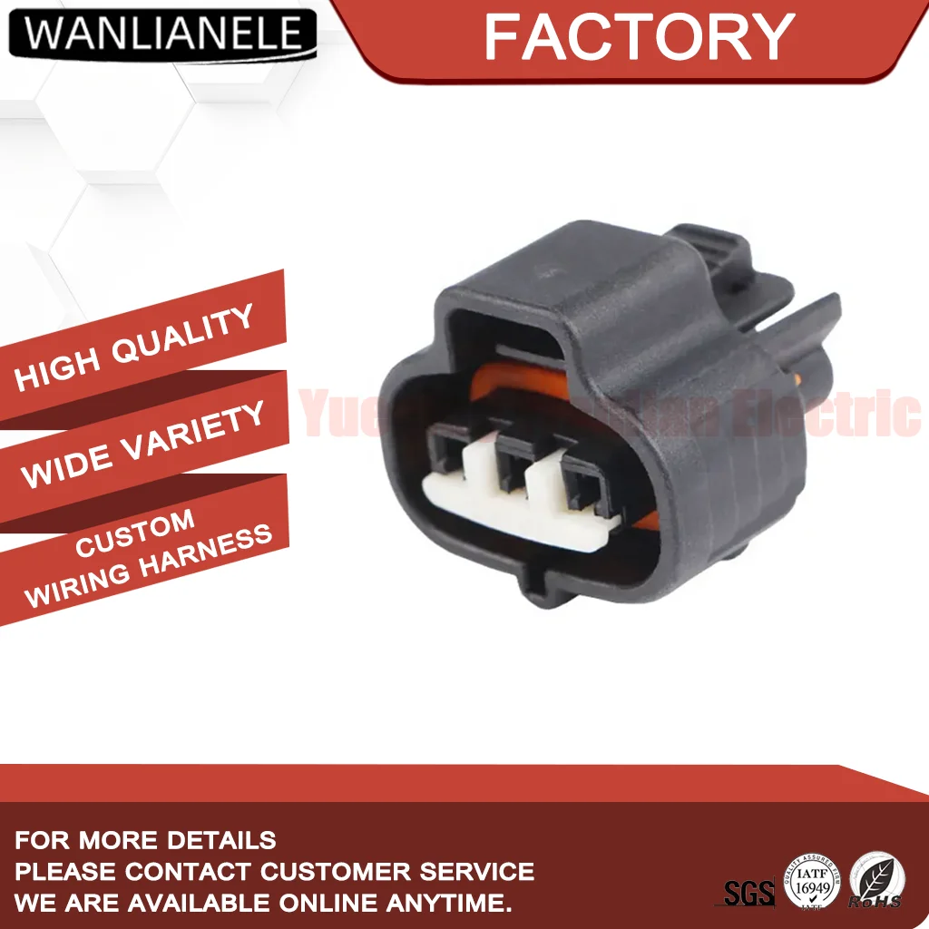 Replacement for Toyota 90980-10841 3 Pin Male Connector Sumitomo TS187-3P 4.8mm 28A Fit Supra 2JZ Camry Corolla MAP Sensor