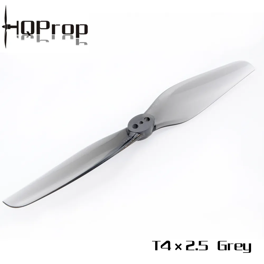 HQprop T4X2.5 Grey Properller PC Propeller for Tern-LR40 RC FPV Freestyle 4Inch MIni Drones DIY Parts