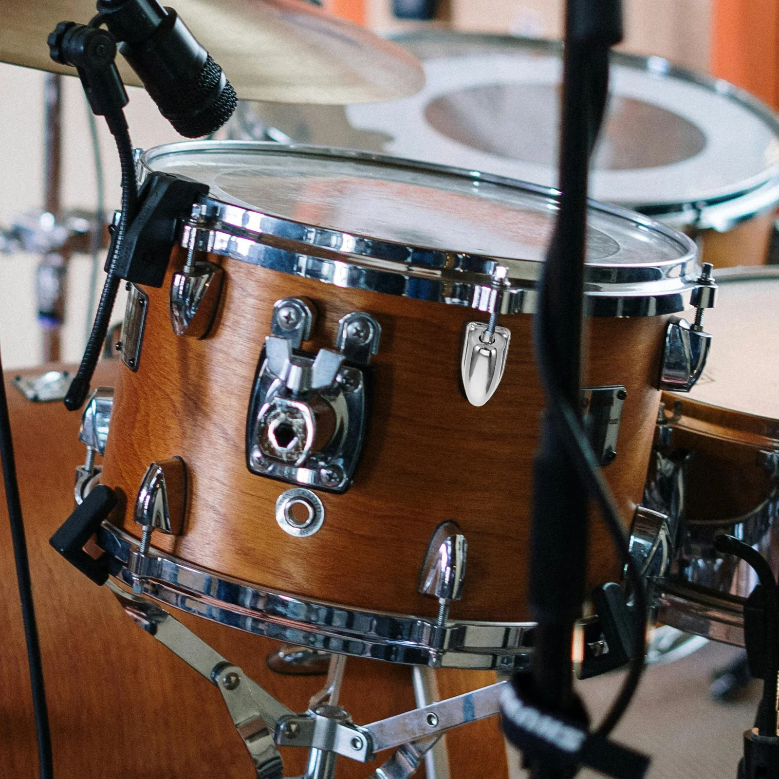 

10Pcs Snare Drum Lugs High Compatibility Drum Ear Connectors for Percussion Musical Instrument Stable Support Parts