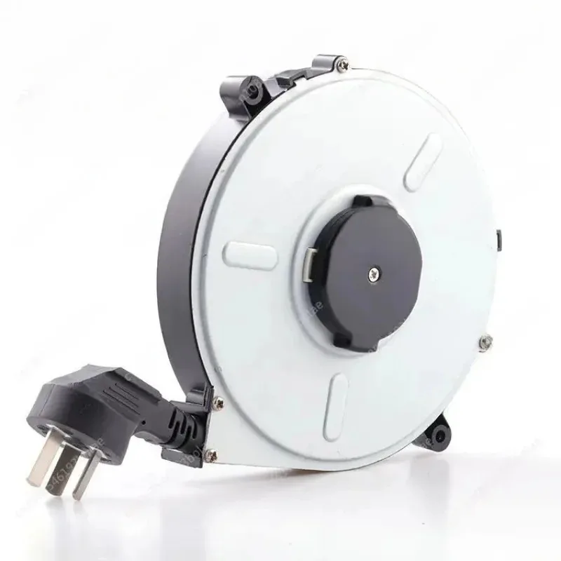 220V/50HZ 125V/60HZ 1000-2000W Extension Retractable Reel Fireproof Material Automatic Power Cord Shrinker