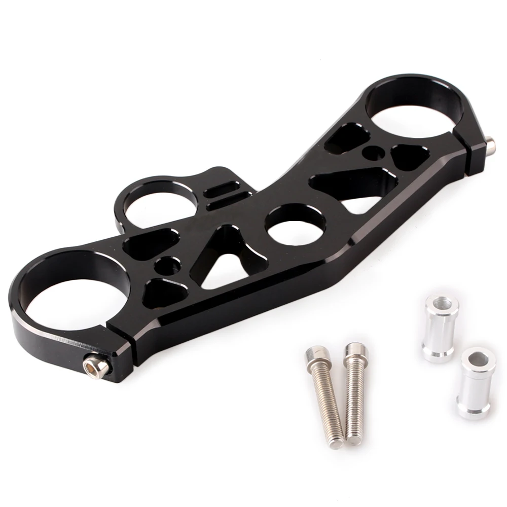 Motorcycle Front Upper Top Clamp Triple Tree For Yamaha Yzf R6 2008-2016 Motorcycle Accessories(Black)