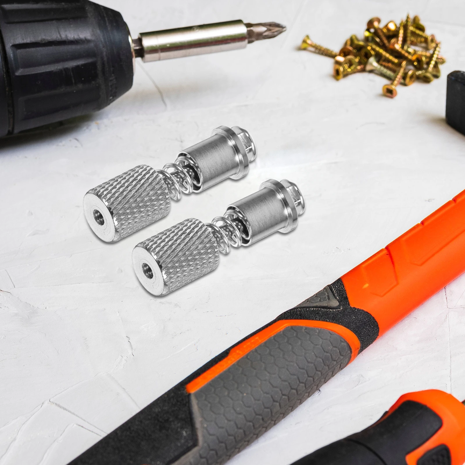 

8pcs Universal Presser Foot Change For Sewing Machine Stainless Steel Spring Foot Clamp Mechanism Industrial Home