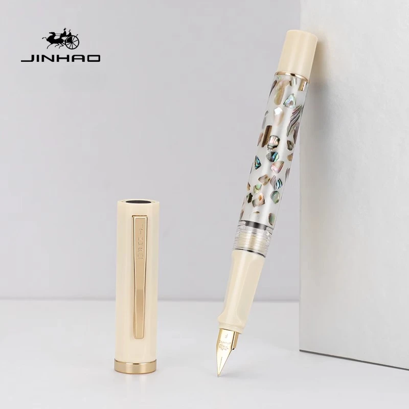 

New style Jinhao 58 Shell Carving Fountain Pen - Elegant Calligraphy Pen for Students/Adults, Premium Business Signature Pen