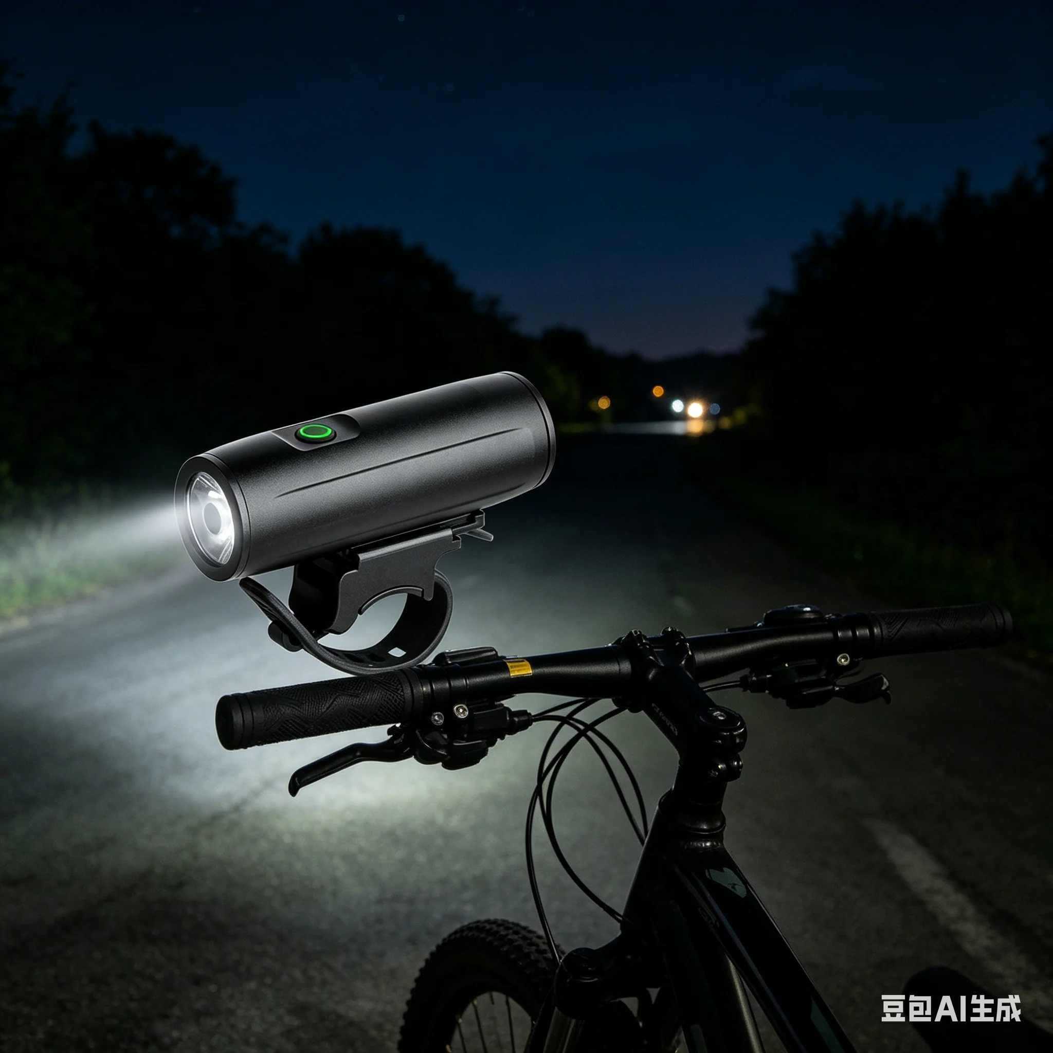 

Bicycle Headlight High Brightness 400 Lumen Bike Front Lamp Aluminum Alloy USB Rechargeable Handle Flahlight Cycling Accessories