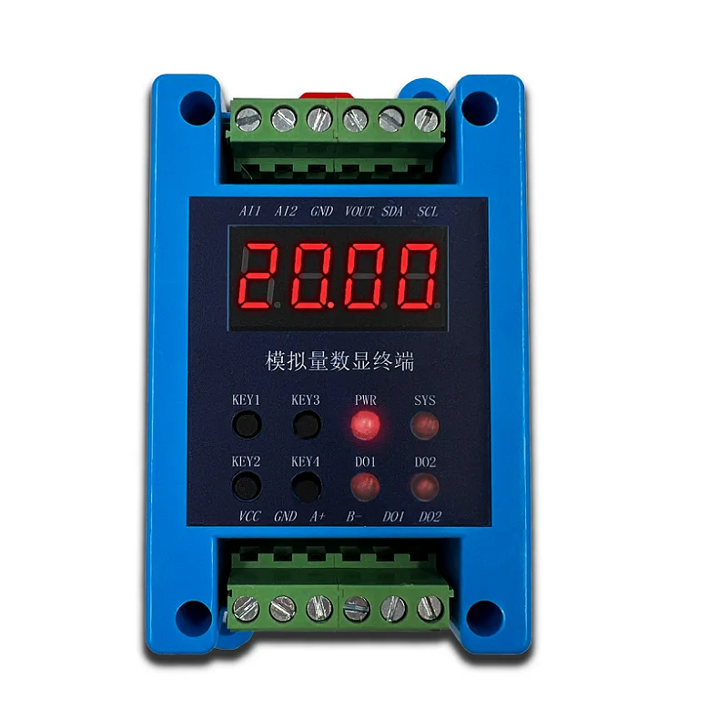 

Высокоточный 2-канальный аналоговый модуль сбора данных 4-20 мА/30 В, напряжение, ток 485, количество переключателей управления связью