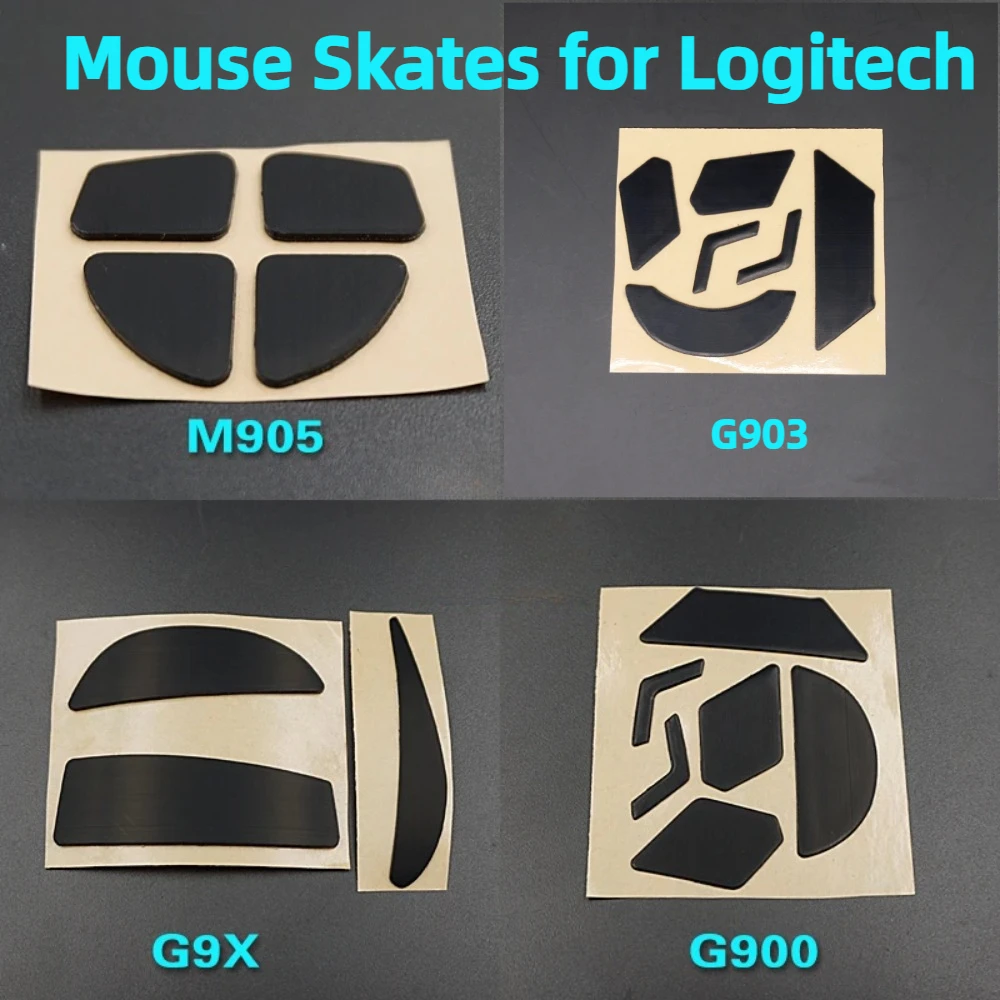 

1Pcs 3M Mouse Feet Skates for Logitech G900 G903 G9 G9X M950 Anywhere 2S M905 Gaming Mouse 0.6MM 1.0MM Replacement Parts