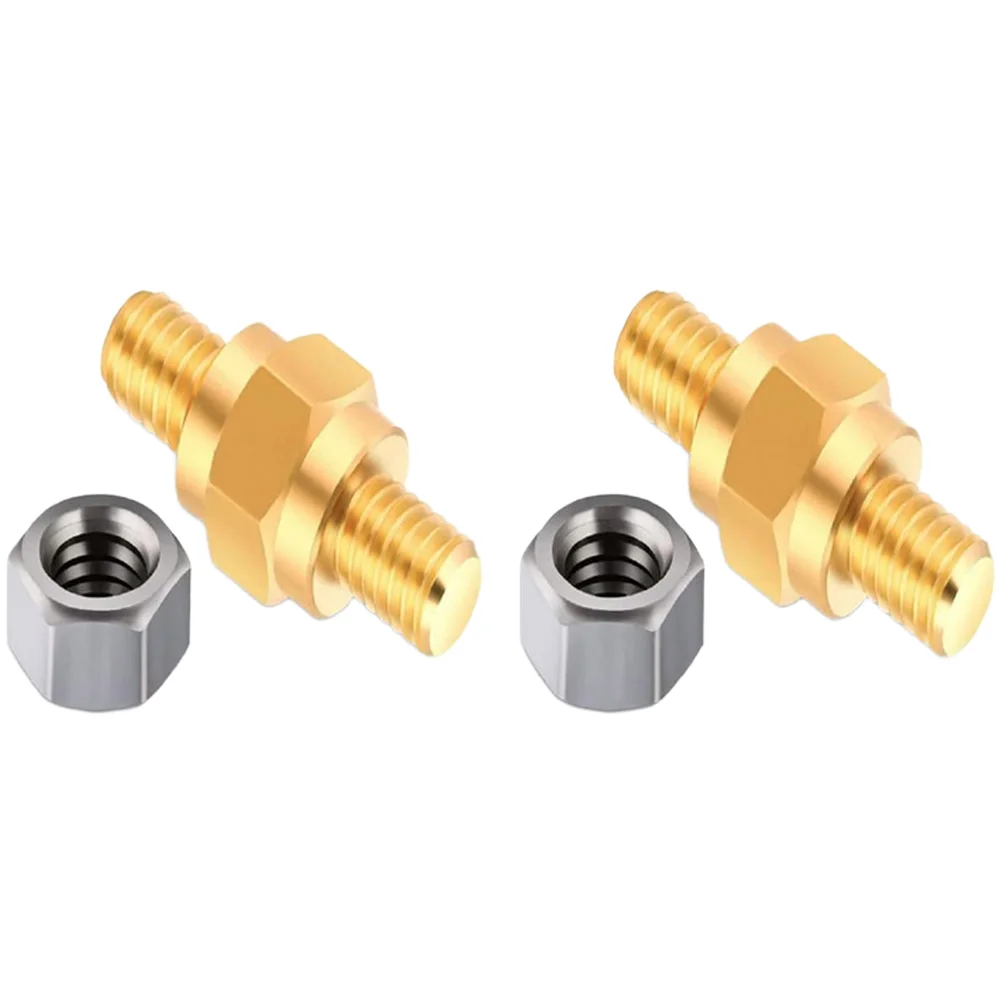 

For Car Boat Marine Battery Terminal Bolts Solid Brass 3816 Thread Side Mount Double Ended for Easy Installation