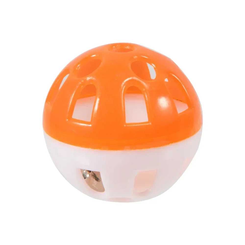 10 Stück Haustier-Papageienspielzeug Bunter Hohlrollball mit Glocke Vogelspielzeug für Sittiche, Nymphensittiche, Papageien Käfig-Spaßspielzeug Vogelzubehör – Detail 8