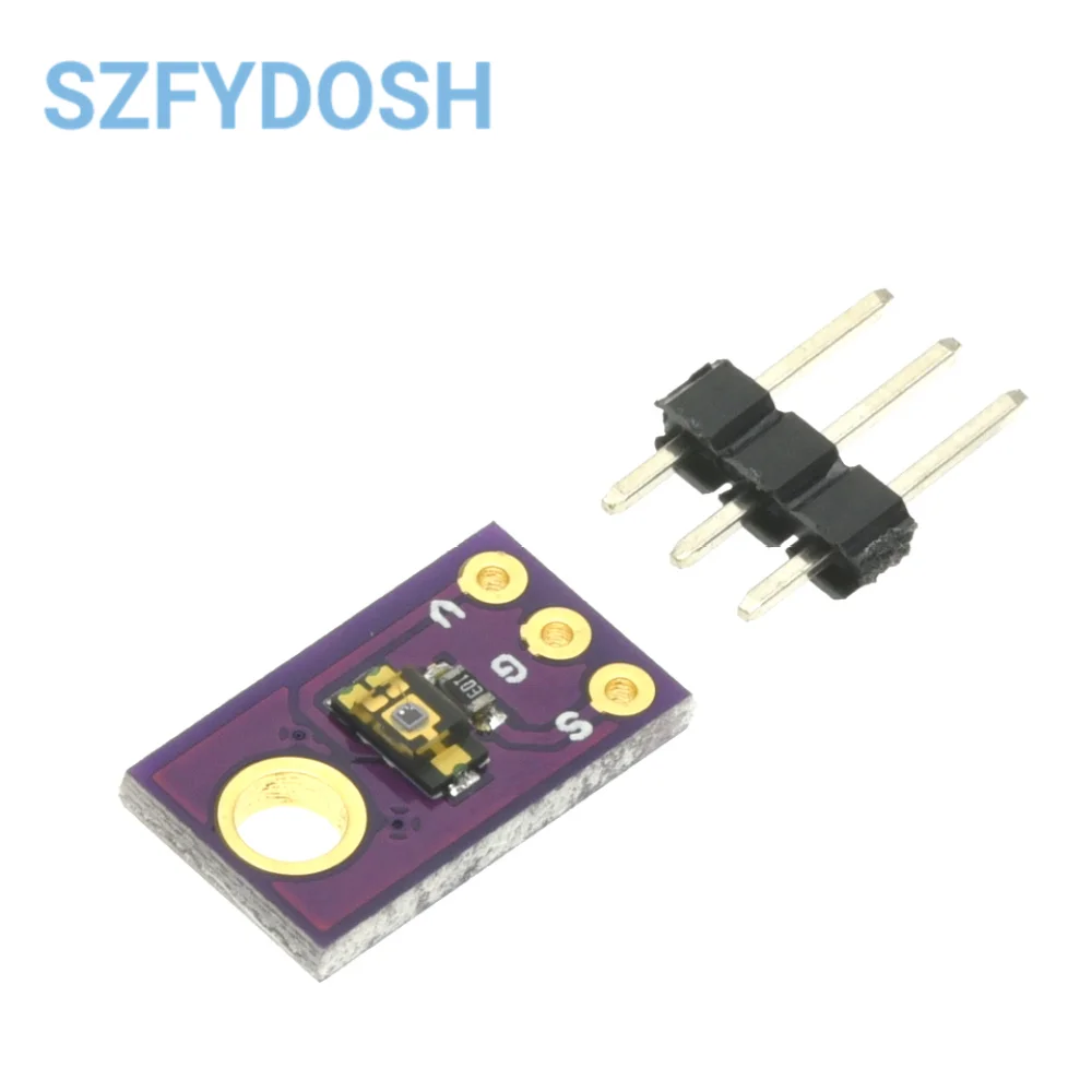 TEMT6000 Sensor de luz Visible analógico módulo de luz ambiental para Arduino, Raspberry Pi, monitoreo de intensidad de luz