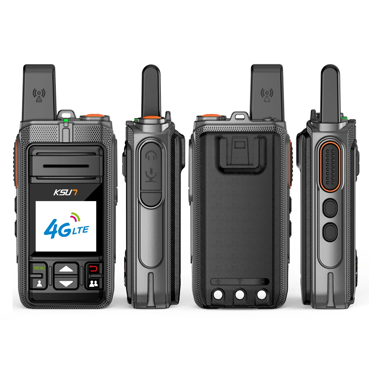 

KSUN ZL40 Network LTE 4G Two Way Radio Wireless Intercom SIM Card Talkies-walkies Compatible With Zello App