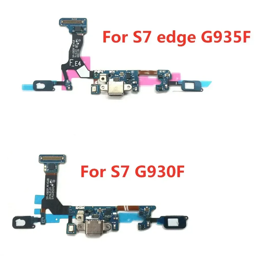 1 Piece USB Charger Port Jack Dock Connector Flex Cable For Samsung S6 S7 S8 S9 Edge Plus Charging Board Module G920F G925F