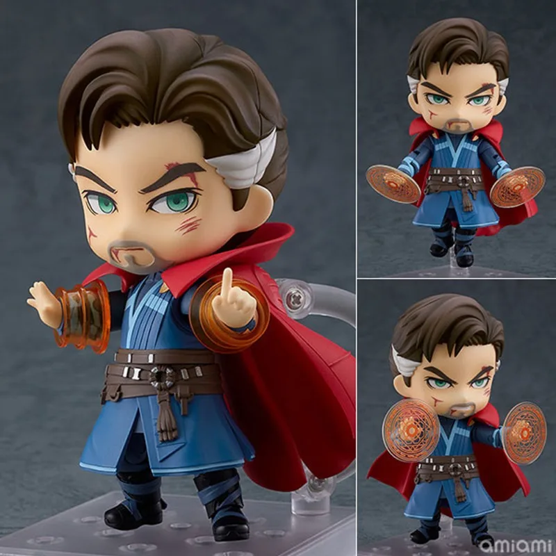 Marvel Anime Avengers: Endgame Battle Movable Doctor Strange 10cm Actiontoys Models Collectible Hobbies Children's Toy Gifts