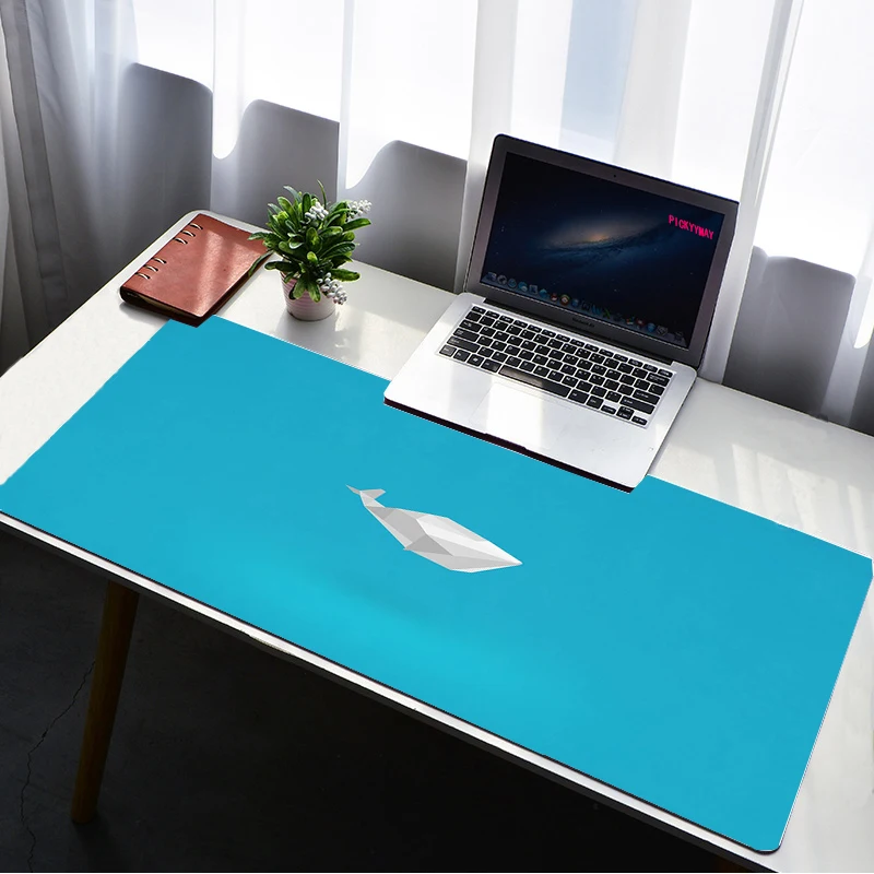 Large Art Whale Mouse Pad Waterproof Desktop Oil-proof Non-slip Desk Mat Gaming Accessories Pad Mouse Carpet Keyboard Gaming