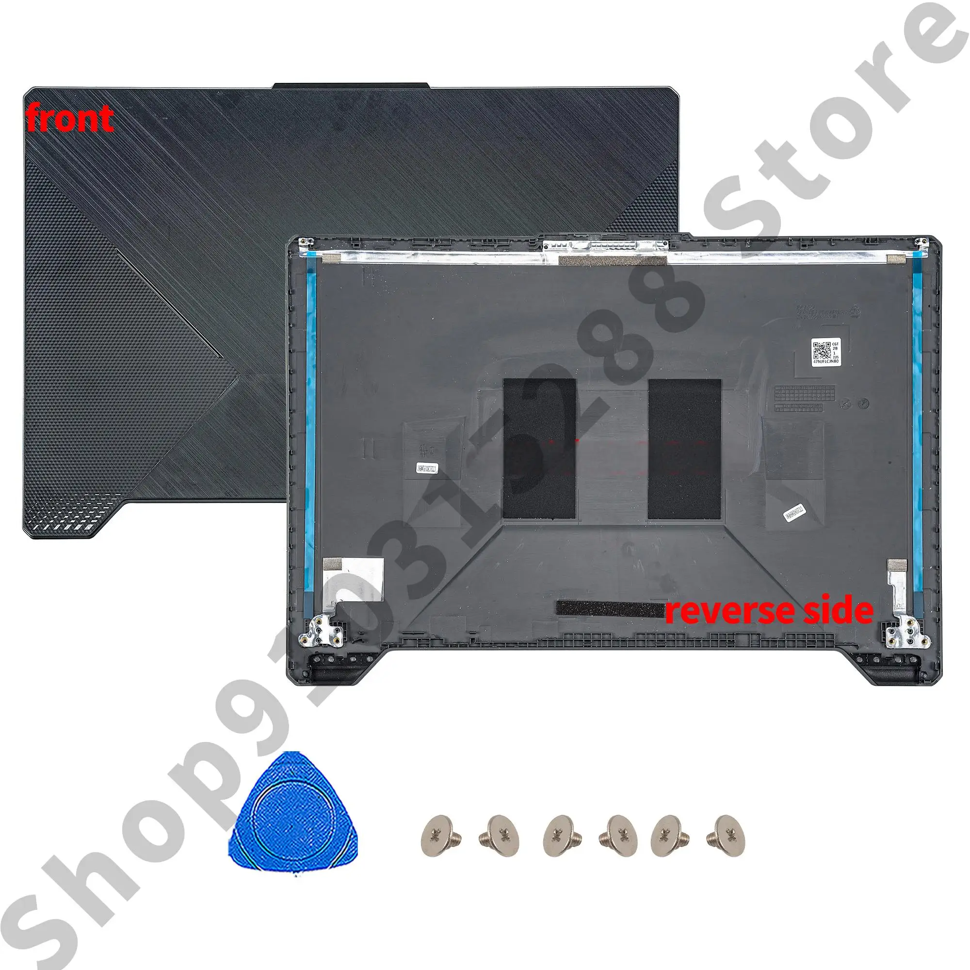 Laptop habitação casos para FX506, FX506HC, FX506HE, FX506HM, LCD tampa traseira, moldura frontal superior, substituição da tampa traseira, novo