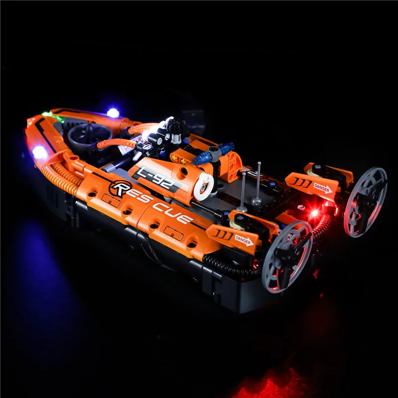 Lighting Set For 42120 Technic Speed Champion Chevrolet Corvette ZR1 Racing Car Not Include Building Block (Only Led Light Kit)