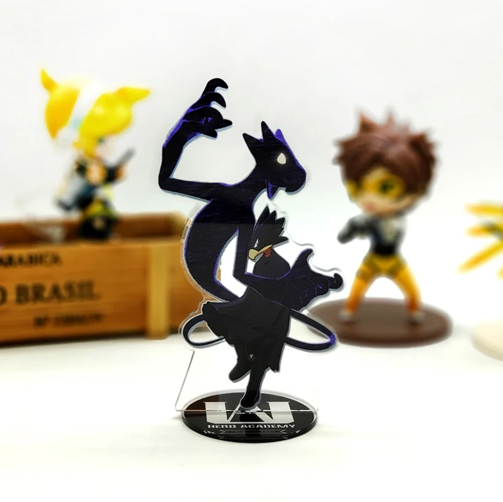 boku no My Hero Academia Tokoyami Fumikage Tsukuyomi  acrylic standee figurines desk decoration cake topper anime