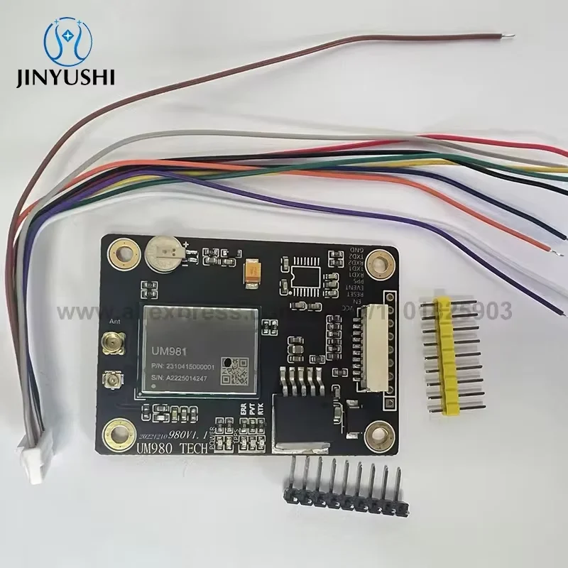 Imagem -03 - Gnss Rtk Board Estação Base Kit de Desenvolvimento Oem Gps Glonass Galileo Alta Precisão Um981 Substituir Um980 Zed-f9p Beidou-em-981d2