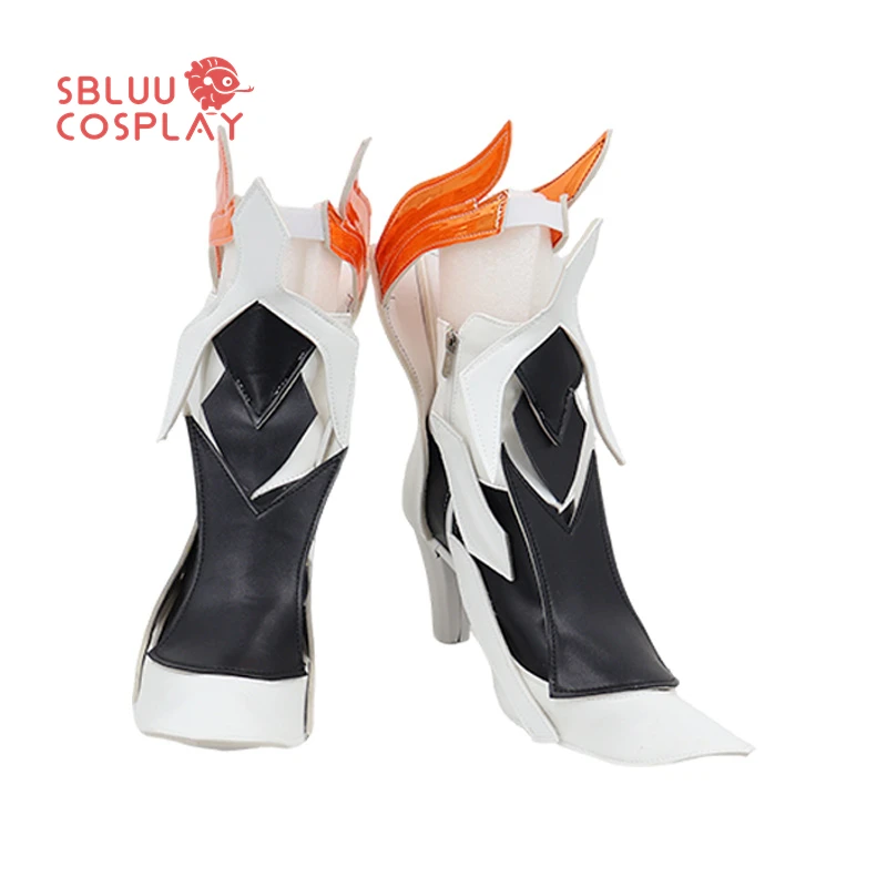 SBluuCosplay Game Honkai Impact 3 Kiana Kaslana Cosplay Shoes Halloween Party Custom Made Boots
