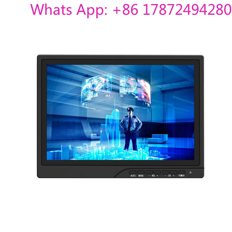 Industrial 10.1 inch touch  with 1280*800 plastic case capacitive touch screen display