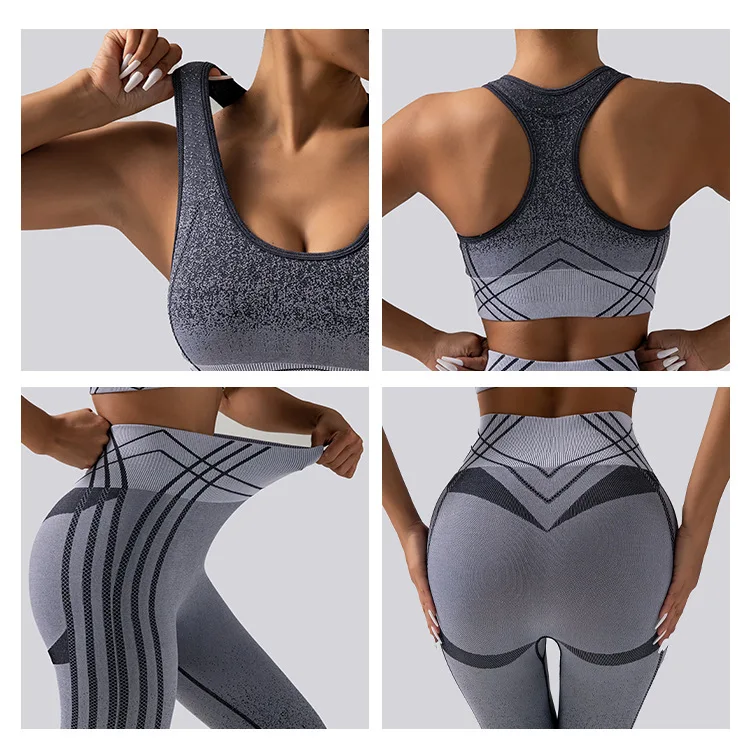 Sportswear Yoga Suits  Seamless Yoga Set Gym Clothes For Women Fitness Set  Sports Bra Gym leggings