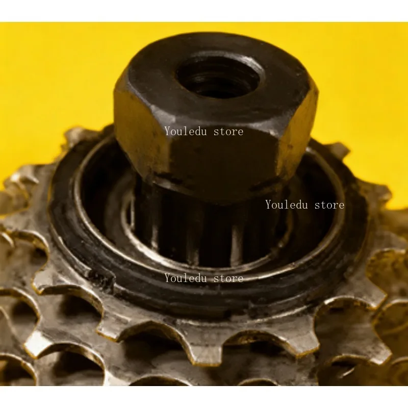 Suitable for bicycle gear plate crank disassembly tool, square hole cable code, center shaft repair