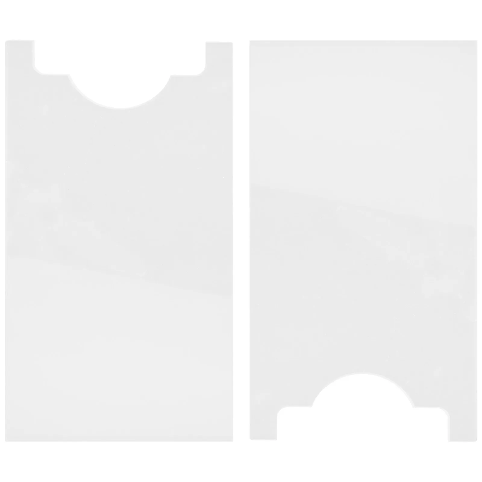 1Set Clear 5Mm Thick Fireproof Furniture Wall Spacer Protector Sofa Bed Stopper Prevents Heat Damage Saves Outlet Space