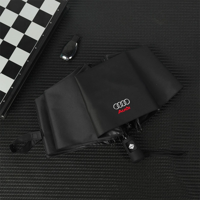 Guarda-chuva dobrável reverso totalmente automático para homens e mulheres, à prova de vento, para audi q7 q5 q6 q3 s4 s5 s6 s7 s8 a3 a4 a7 a6 a5 rs3 rs4