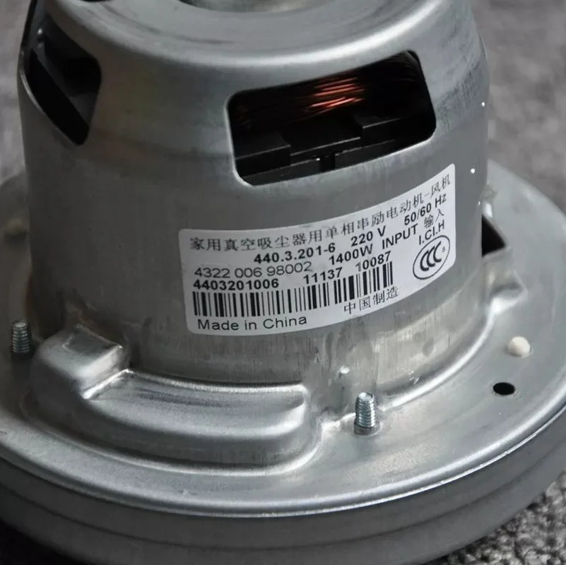 Single Phase Universal Motor Fan Assembly 440.3.608-4-410-5 Replacement Part For Household Vacuum Cleaner