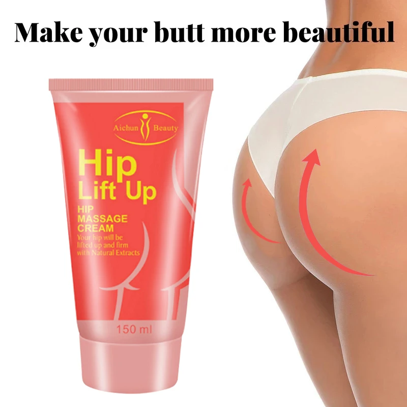 

Hip Massage Cream Sexy Garlic Buttocks Enlargement Essential Oil Cream Effective Treatment Firming Buttocks Lifting Ginger 150ML