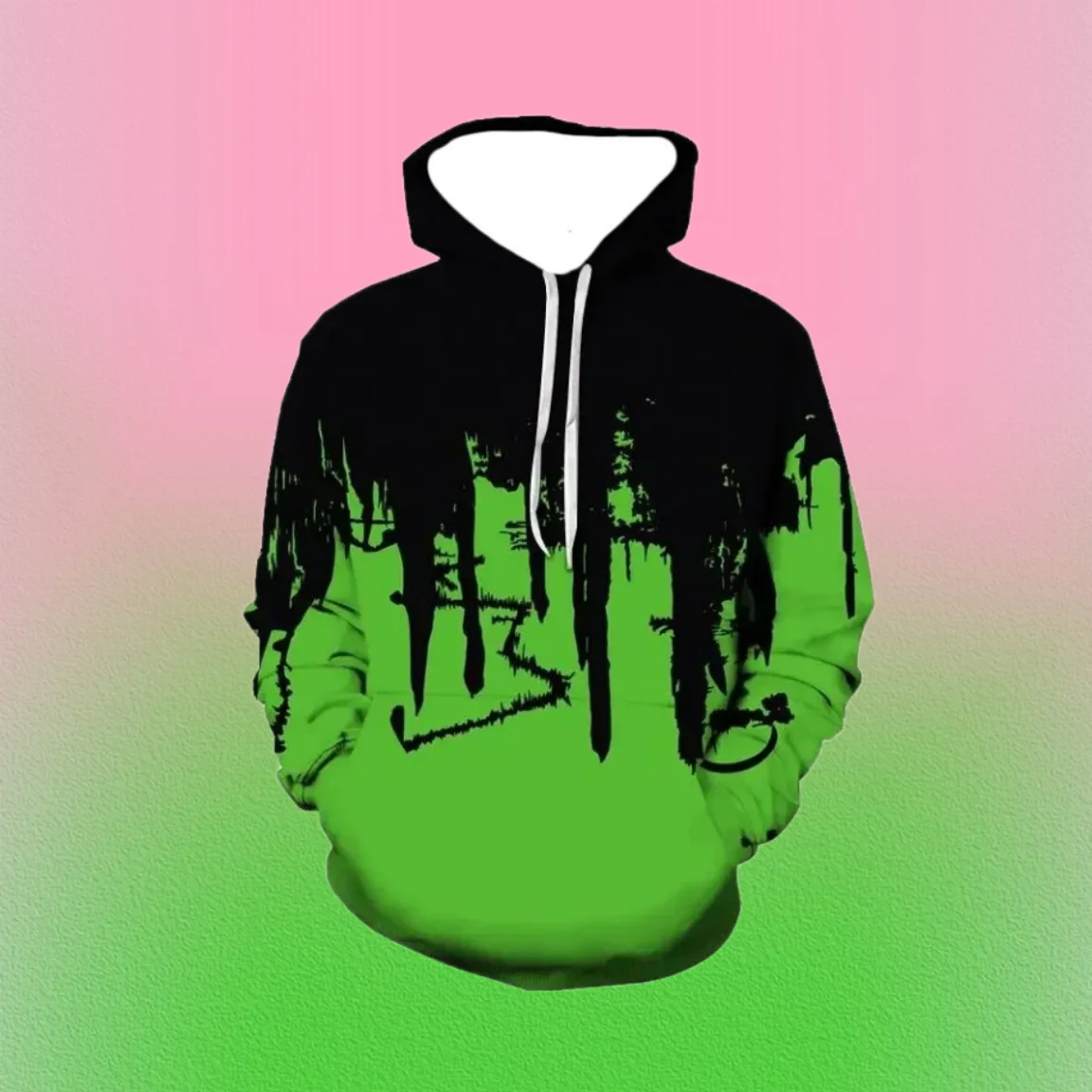 

Artistic Graffiti 3D Digital Print Sweatshirt Cosplay Casual Loose Fit Men's Hoodie Customizable New Arrival Hot Sale of The Sea