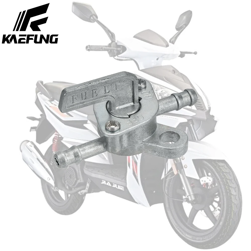 Inline Fuel Tank Tap Fuel Filter Switch Compatible for 110cc 125cc 140cc PIT PRO PIT Bike Trail Bike Dirt Bike Motorcycle Parts