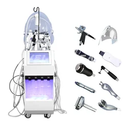 Machine Hydro 11 en 1 Multifonctionnelle pour Soins de la Peau, Appareil pour Nettoyer et RafferPanier le Visage