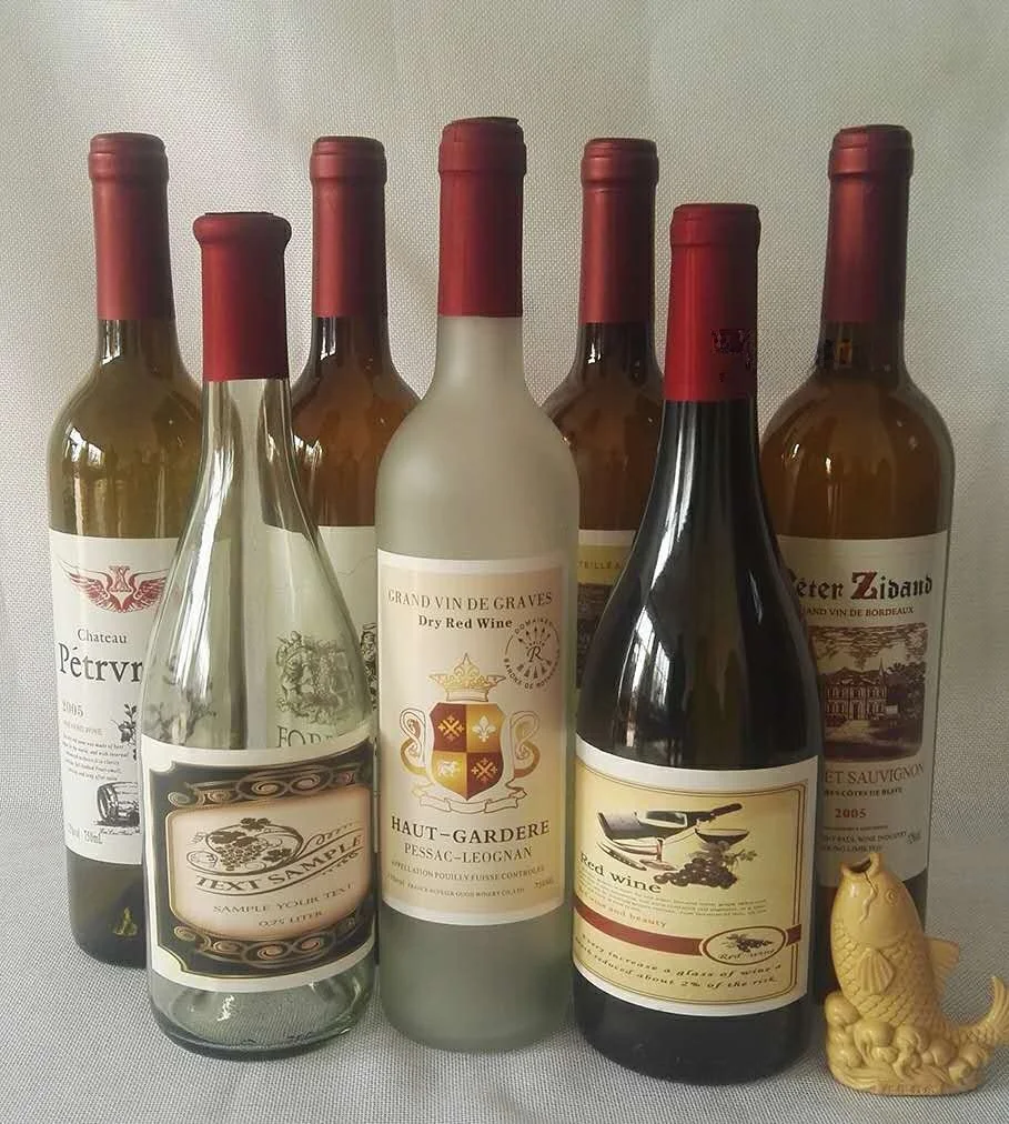 

Новая красная бутылка для вина, бутылка для шампанского, контейнер для хранения вина и уксуса, банка для домашнего вина и фруктового уксуса, европейская серия S...