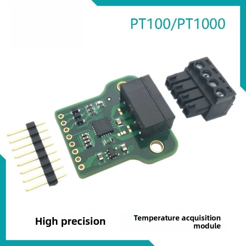 MAX31865 High Precision Temperature Acquisition Module PT100/PT1000 Low Temperature Drift Reference Resistor