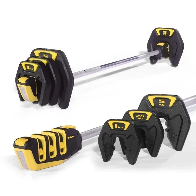 

Factory Hot Sale Adjustable Barbell Set Pu Barbell 20kg Barbell Weight Set Dumbbell Set
