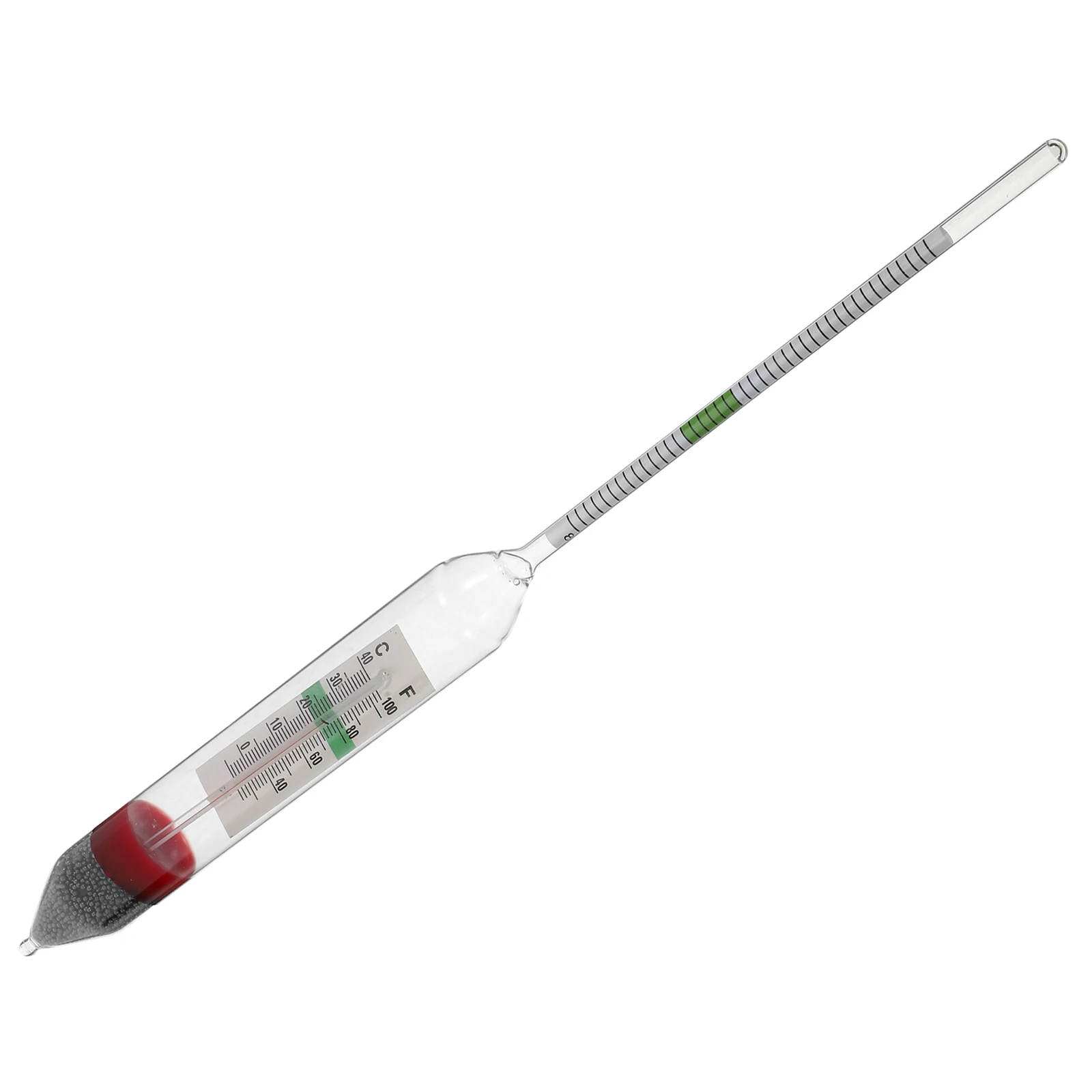 

Seawater Hydrometer Fish Tank Test Aquarium Salt Tester Accessories Thermometer Testing Kit Precision