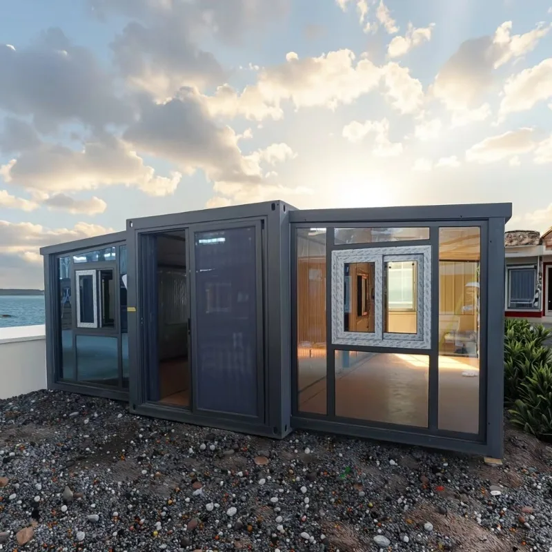 Water Proof Foldable House Sealed Joint Design Rainproof Prefab Container Home For Rainy Humid Area Outdoor Living Office Use