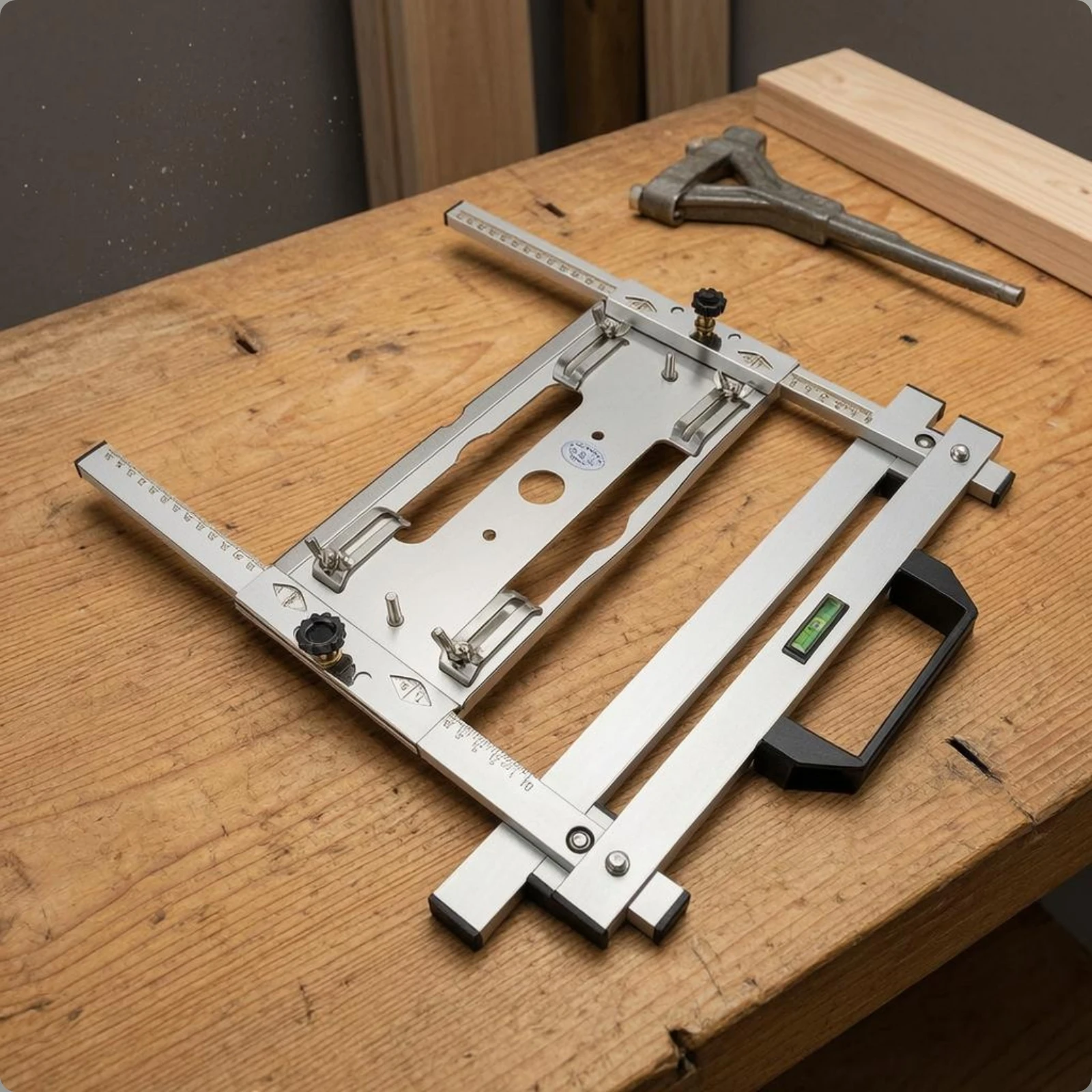 Power Tools Guide - Sliding Cutting Guide Stainless Steel Adjustable