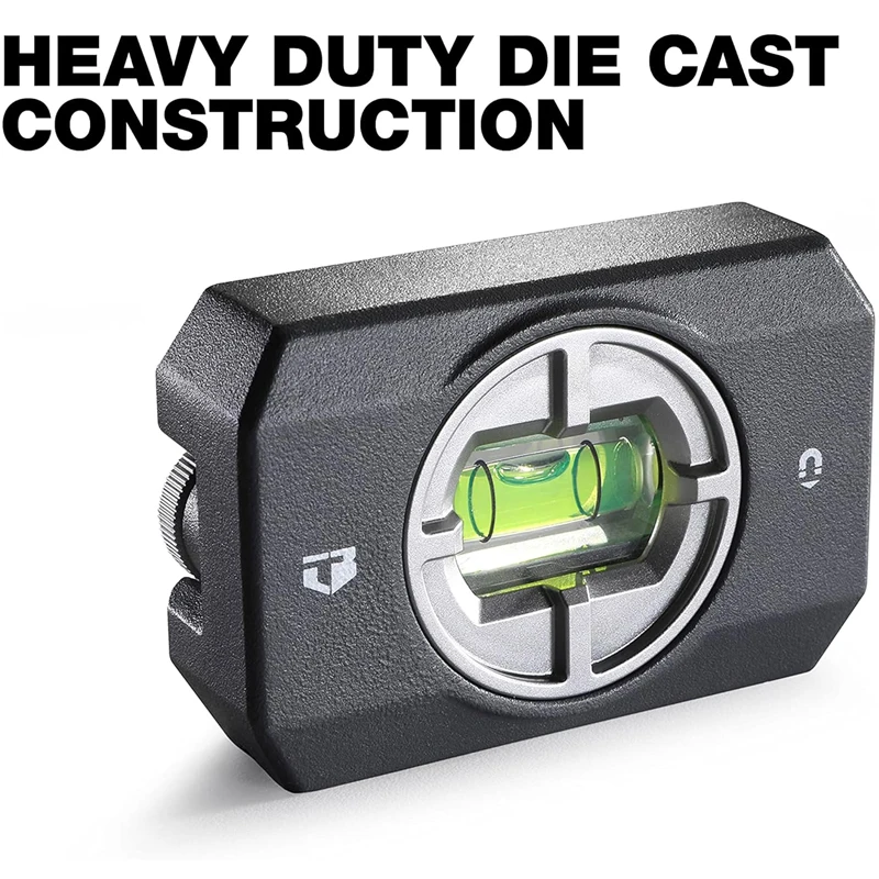 TOUGHBUILT TB-H2-L-4R 360° Degrees Pocket Level Magnetic Level Durable Tool Accessories